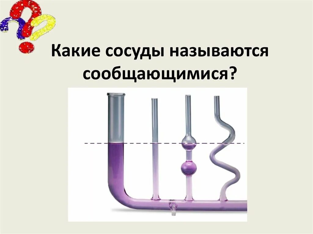 Сообщающиеся состояния. Сообщающиеся состояния