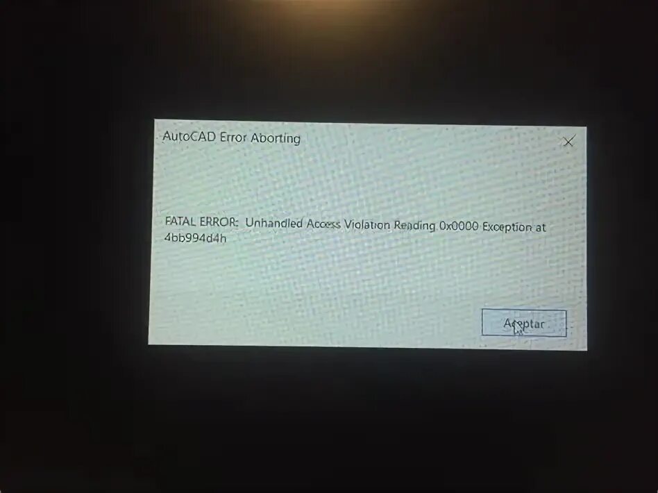 Fatal error unhandled access violation reading. Fatal Error. Фатальная ошибка unhandled access Violation reading 0x0000 exception at d418eba3h. Exception_access_Violation reading address 0x0000000000000018. Fatal Error unhandled Violation reading 0x0000 exception at 62036203h.