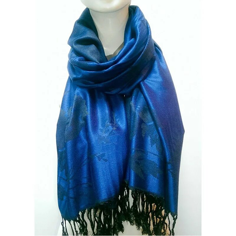 голубые палантины