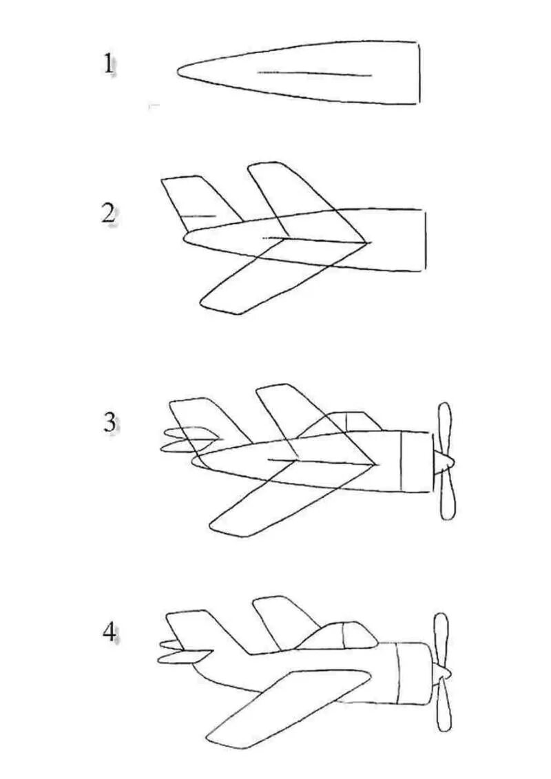 Рисовать самолет легкий. Рисование самолет. Рисование самолета пошагово. Самолёт рисунок карандашом. Самолет карандашом для детей.