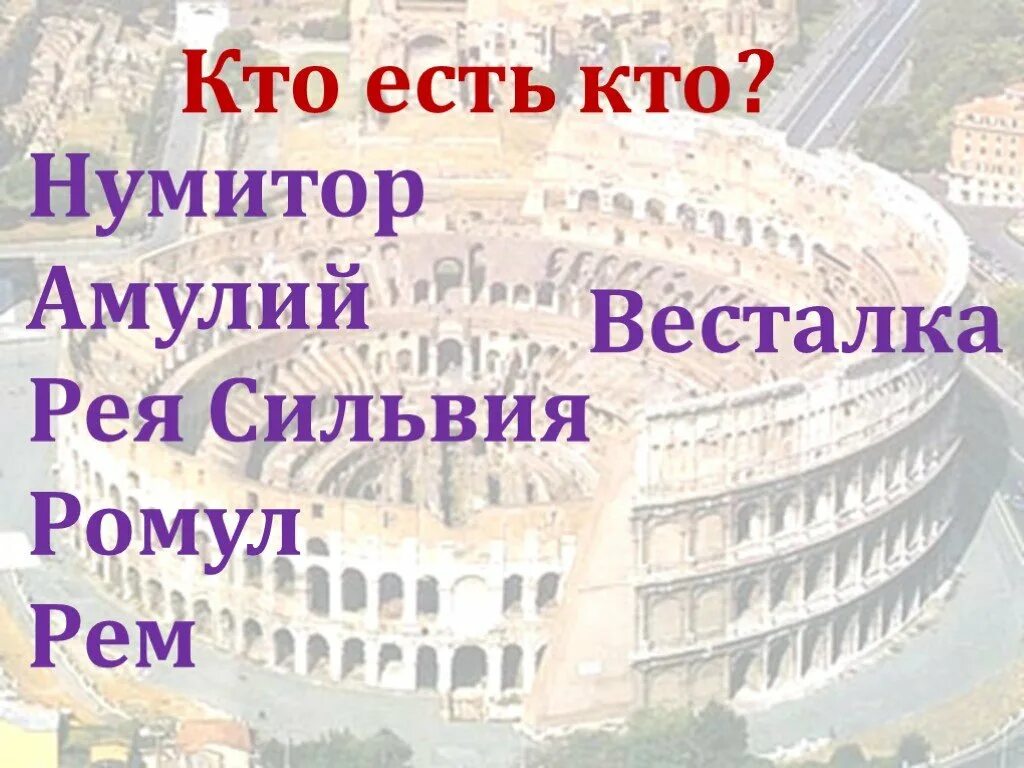 Рим от возникновения до установления господства над Италией. Нумитор в древнем Риме 5 класс. Нумитор в древнем риме