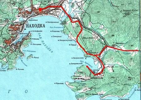Г находка маршруты