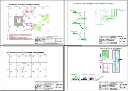 Вертикальная планировка работы