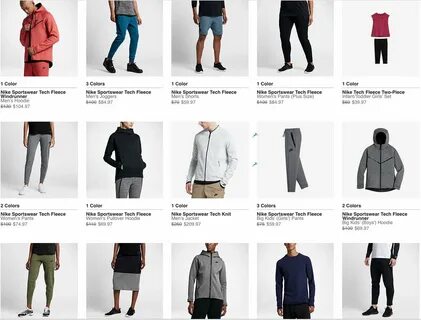 Tech fleece бирки
