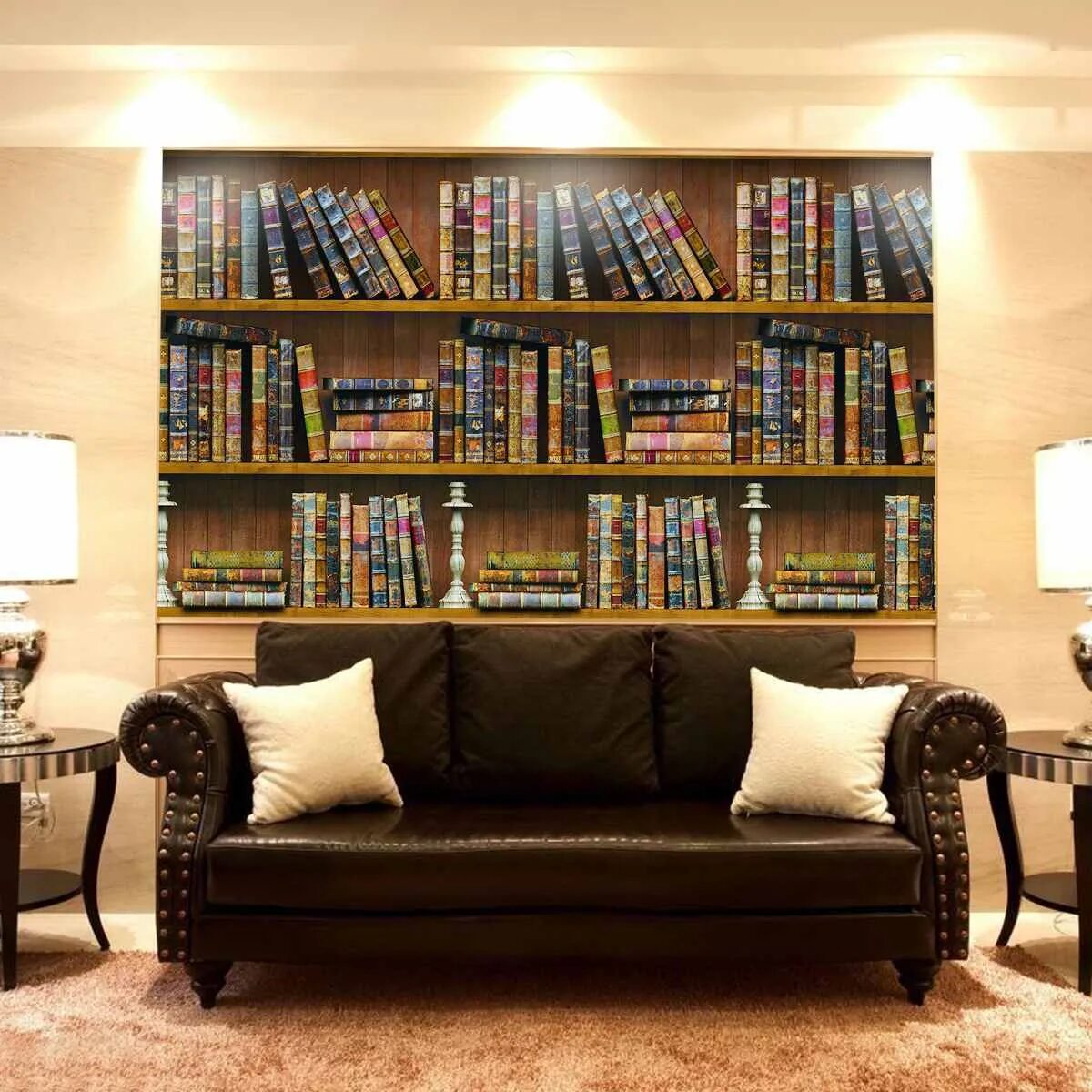 Книги в гостиной фото Pacific Heights by John K. Anderson Design HomeAdore Home library design, Master