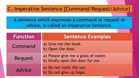 Decision in a sentence