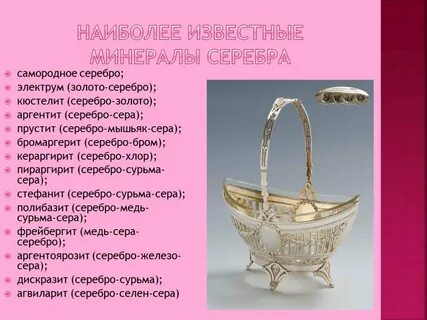Серебро и сера