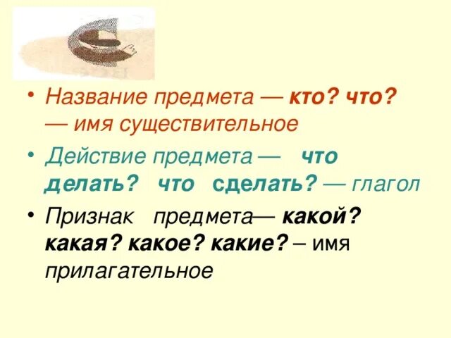 Название предметов. Названия предметов кто что. Название предметов действий и признаков. Слова названия предметов. Какое слово называет действие предметов