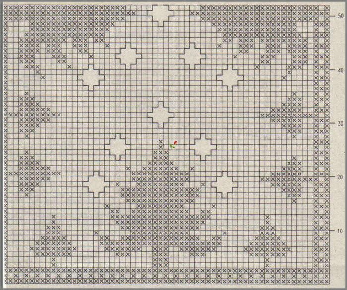 Новогодние салфетки крючком филейное вязание схемы Snowman chart pattern by Michelle Ryan Filet crochet, Crochet snowman, Filet cro