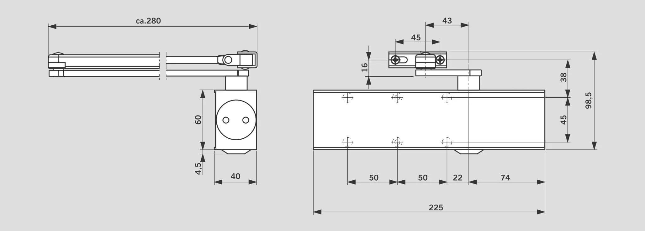 Dorma ts83 en 3-6 доводчик. Доводчик Дорма TS 83 en3-6. Dorma TS-83 без рычага, серый. Доводчик Dorma TS 73.