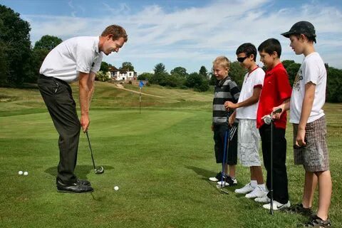 Play golf