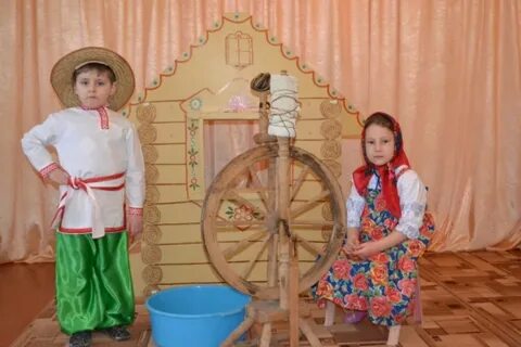 Инсценировка сказки о рыбаке и рыбке