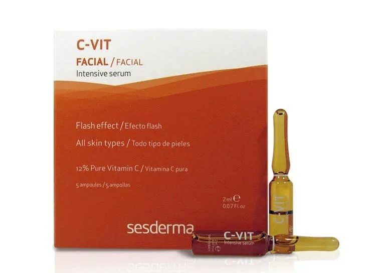 Vit c 5. Sesderma c-Vit ампулы. Sesderma c-Vit интенсивная сыворотка 12%. C-Vit интенсивная сыворотка 12 10 шт по 1.5 мл. Sesderma набор ампулы сыворотка.