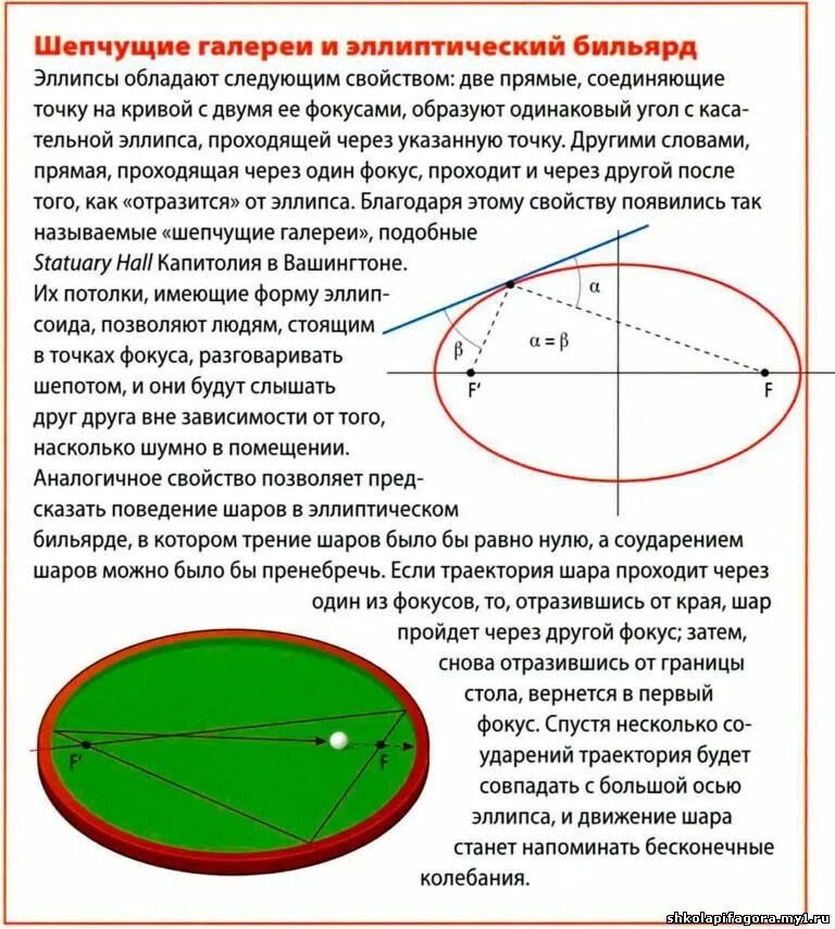 Овал и эллипс в чем различие