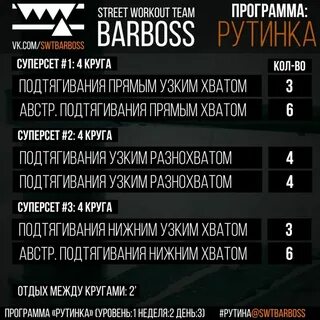 Тренировка 5 5 программа