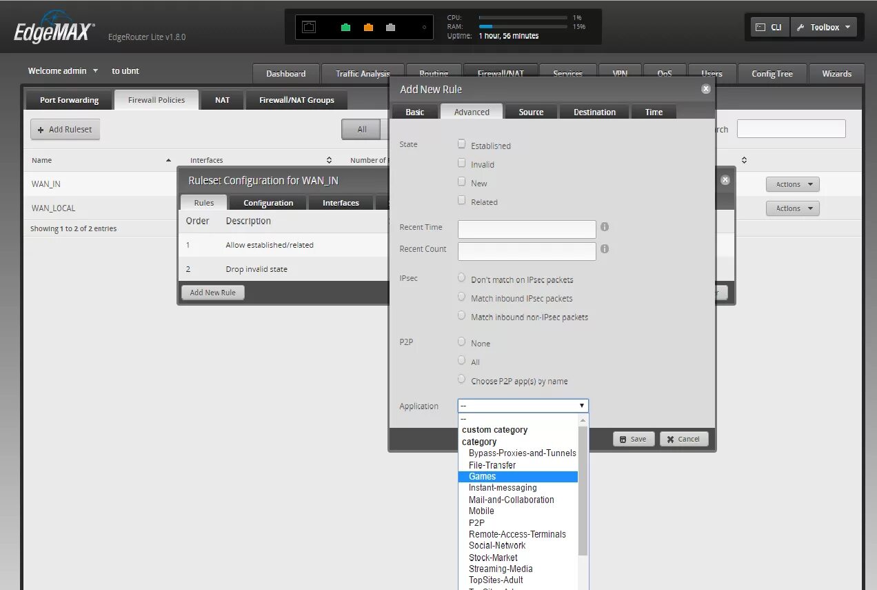 Allow established. EDGEROUTER Lite сравнение. EDGEROUTER настройка. Ubiquiti EDGEROUTER 4 настройка. EDGEROUTER настройка начальная страница.