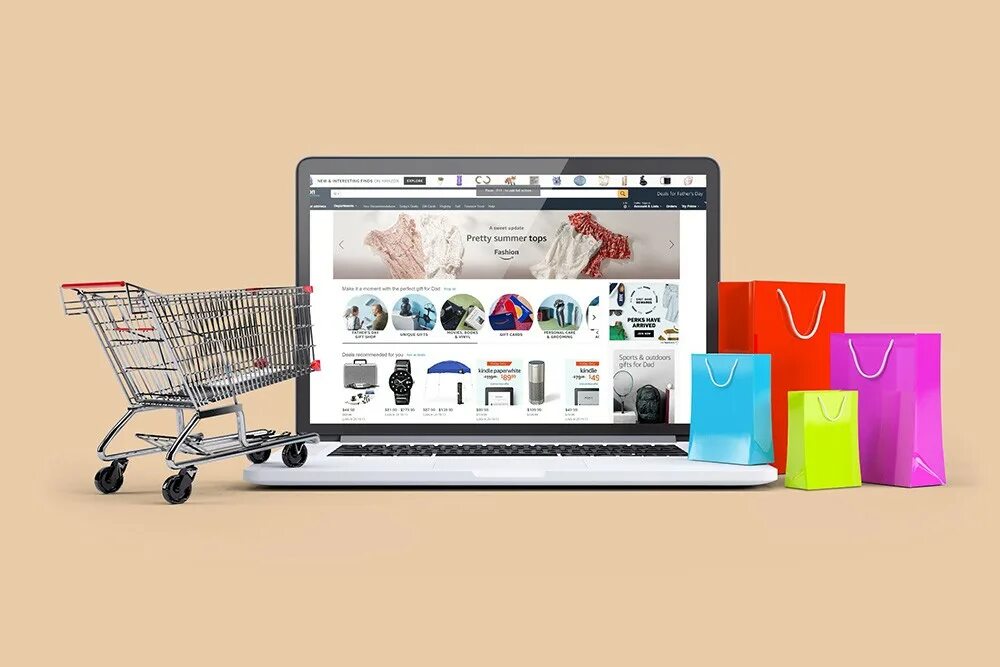 Магазин e Commerce web Design. Дизайн сайта. Дизайн электронной коммерции. Уникальный веб дизайн. Sell connect