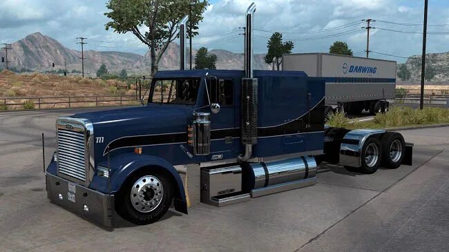 43. Peterbilt 389 ats. Freightliner flb custom ats 1. Моды американ трак 1. American truck simulator kenworth t800.