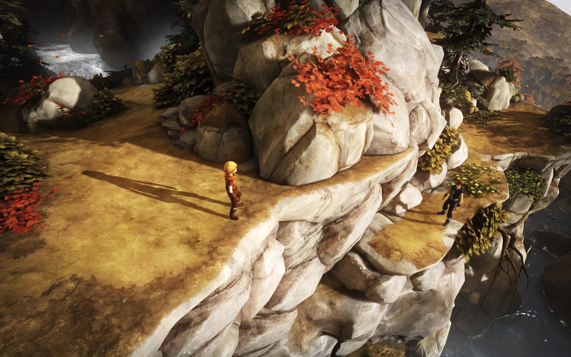 Brothers a Tale of two sons Скриншоты. Brothers: a Tale of two sons геймплей. Brothers: a Tale of two sons (2013). Two brothers игра.