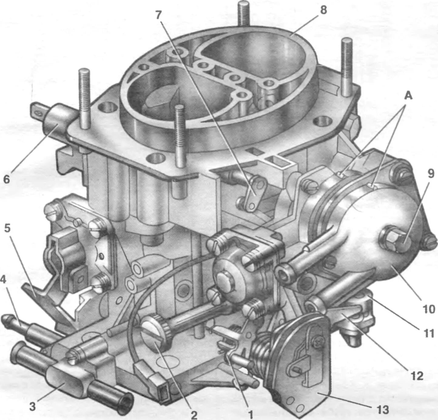 Картер двигателя ВАЗ 2105. Картер двигателя ВАЗ 2107 карбюратор. ВАЗ 2110 карбюратор. Карбюратор солекс ВАЗ 2110.