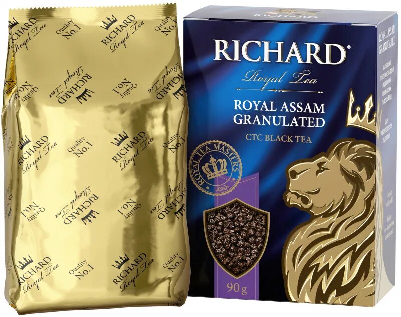 Чай richard купить. Чай черный Richard Royal Assam granulated. Чай Richard Royal Kenya черный. Чай Richard British Colony Royal Assam черный 50 г. Чай Richard "Royal Kenya" (пакет), черный, 100х2г.
