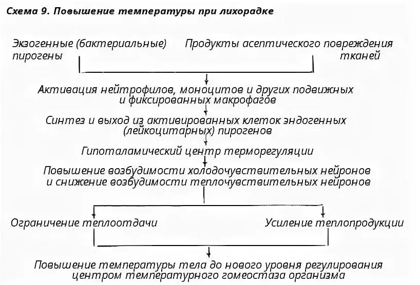 механизм повышения температуры