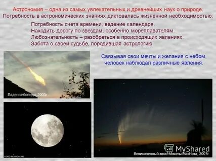 Какое астрономическое