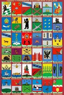 Названия гербов городов