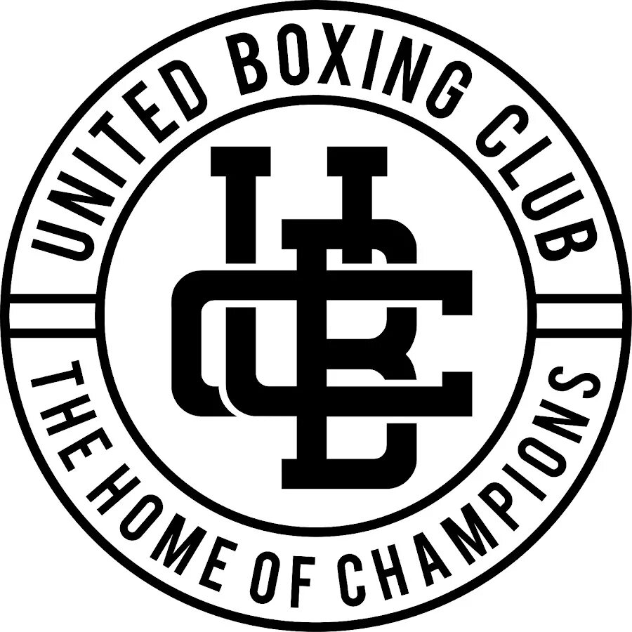 United Boxing Club Toronto. Boxing Club logo. United box