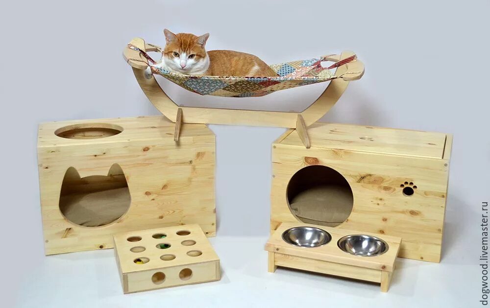 Производство для кошек. Деревянный домик для кота. Домик для кошек из дерева. Изделия из дерева для кошек. Мебель для кошек из фанеры.