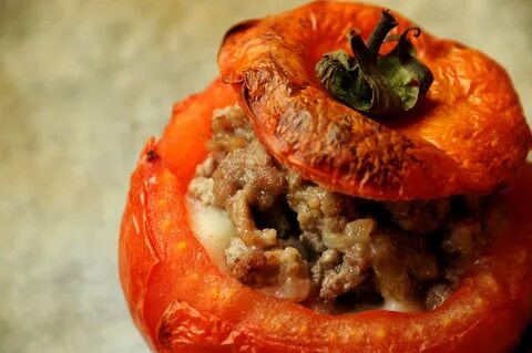 Фаршированные овощи без мяса