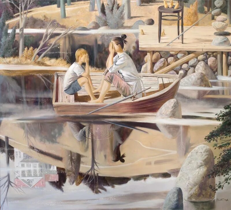 изображен сам художник