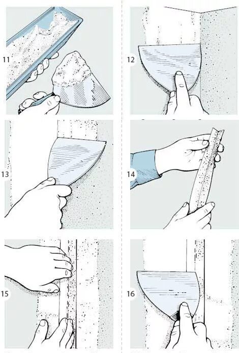 Клеить обои на гипсокартон без шпаклевки можно. Технология шпаклевки швов гипсокартона под обои. Как заделать наружные углы гипсокартона. Подготовка швов гипсокартона под шпаклевку. Шпаклевание внутренних углов гипсокартона.