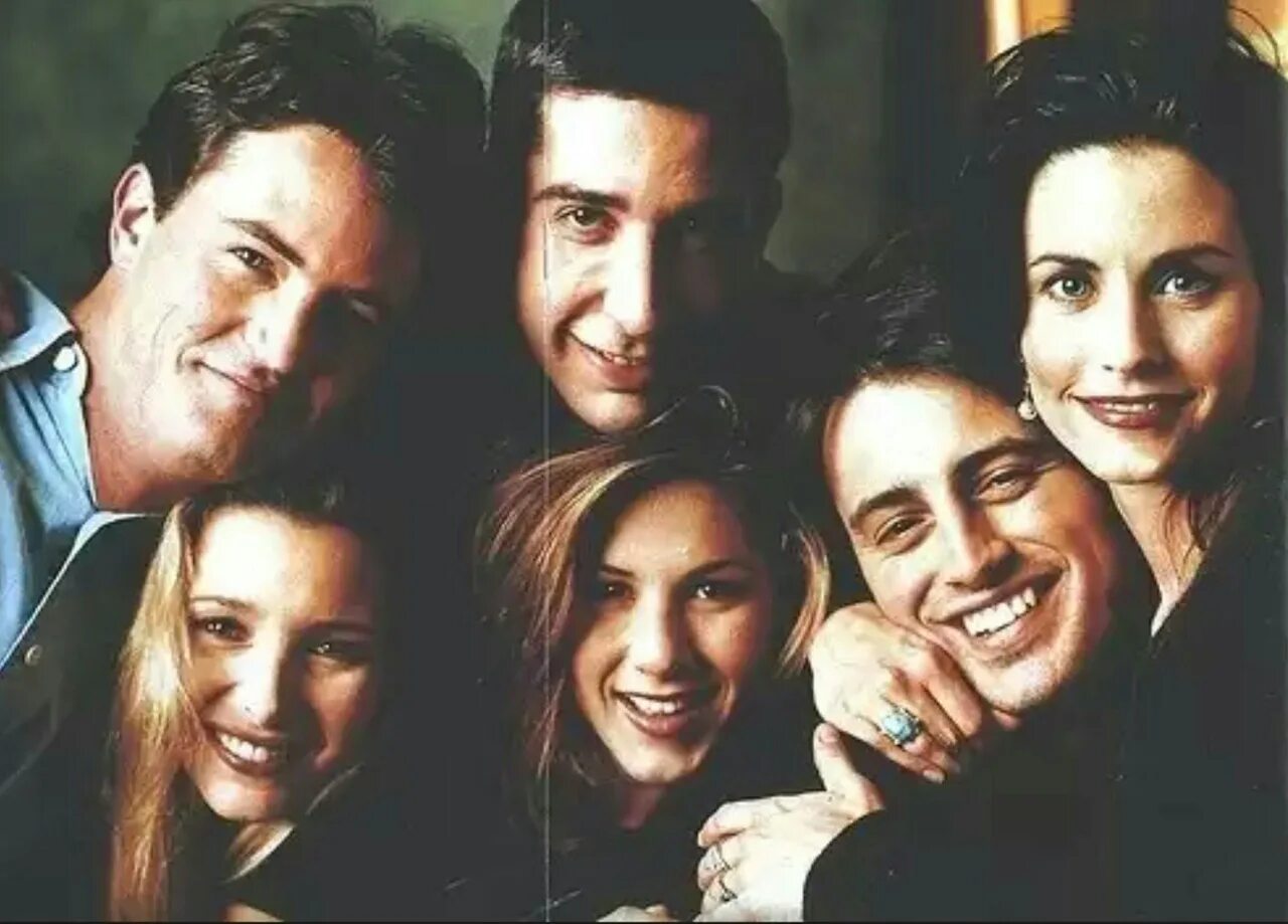 Friends poster. Друзья.