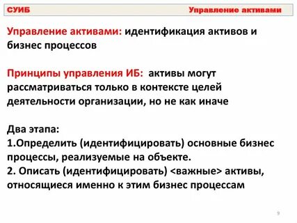 Информационными активами являются