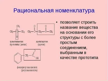 Рациональная номенклатура