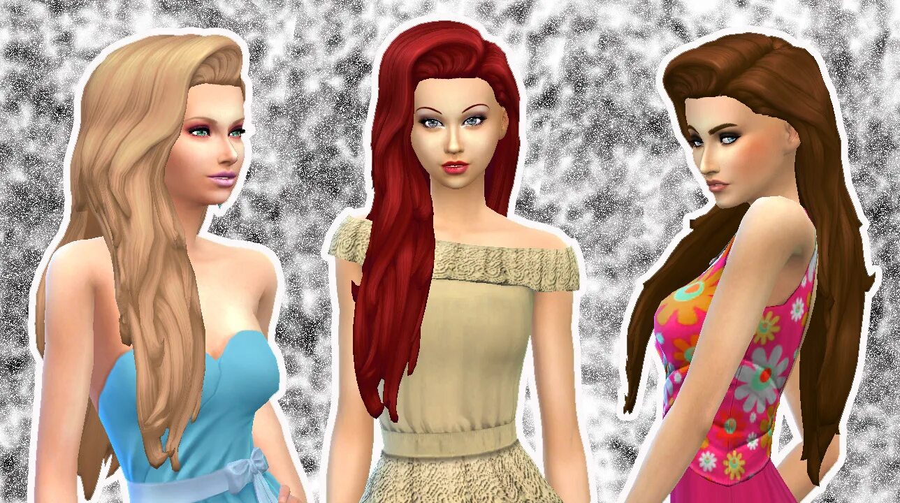 Симс 4 мод брак. Киара симс 4. Белоснежка симс 4. SIMS 4 hair Kiara.