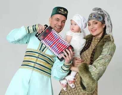 Татарский семья дети