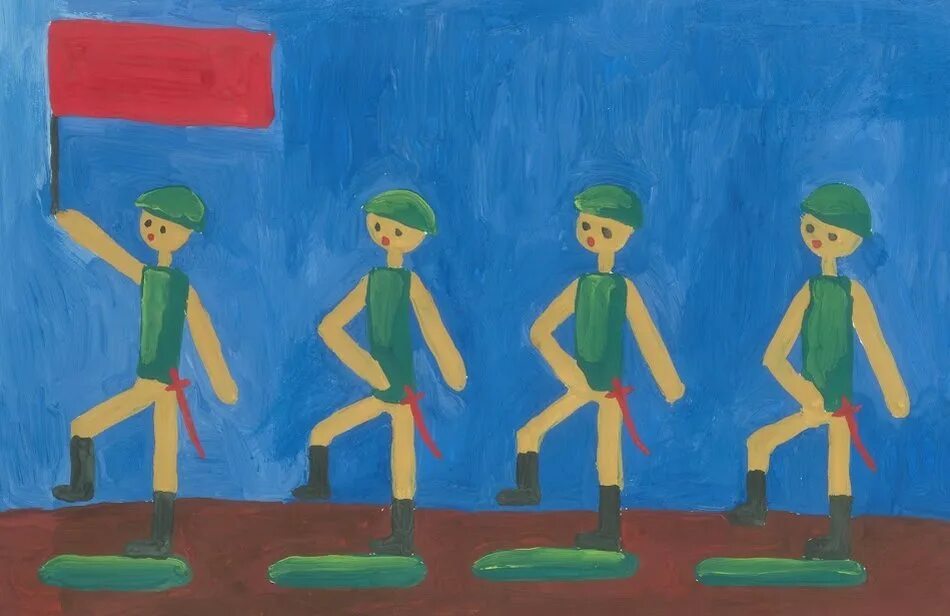 Марш рисунок. Рисование солдат в детском. Рисунок на тему марш. Детские рисунки марш.