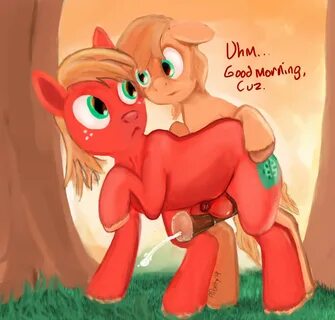 big macintosh (mlp)+braeburn (mlp) .