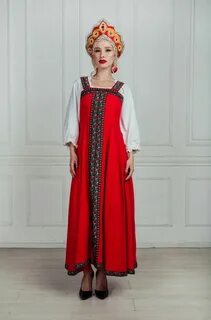 Одежда русской девушки