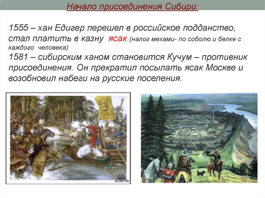 Процесс вхождения сибири в состав россии. Хан Едигер Сибирь. Правители Сибирского ханства Едигер. Начало присоединения Сибири.