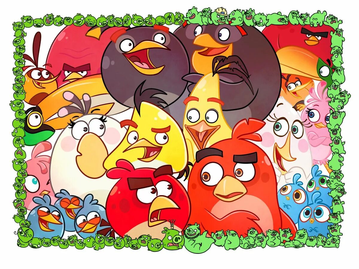 Angry birds art