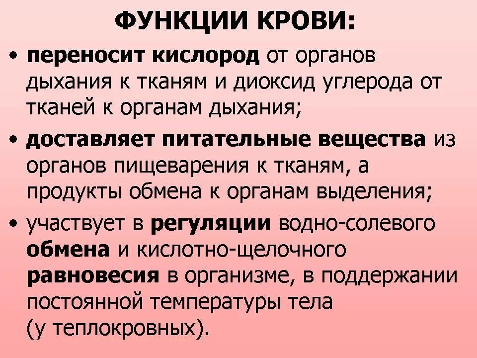 Какое значение в организме