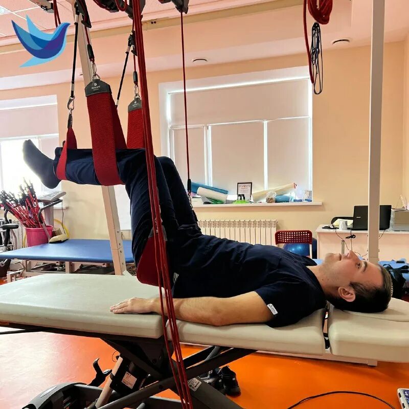 маятниковые аппараты в механотерапии. прессотерапия в санатории.