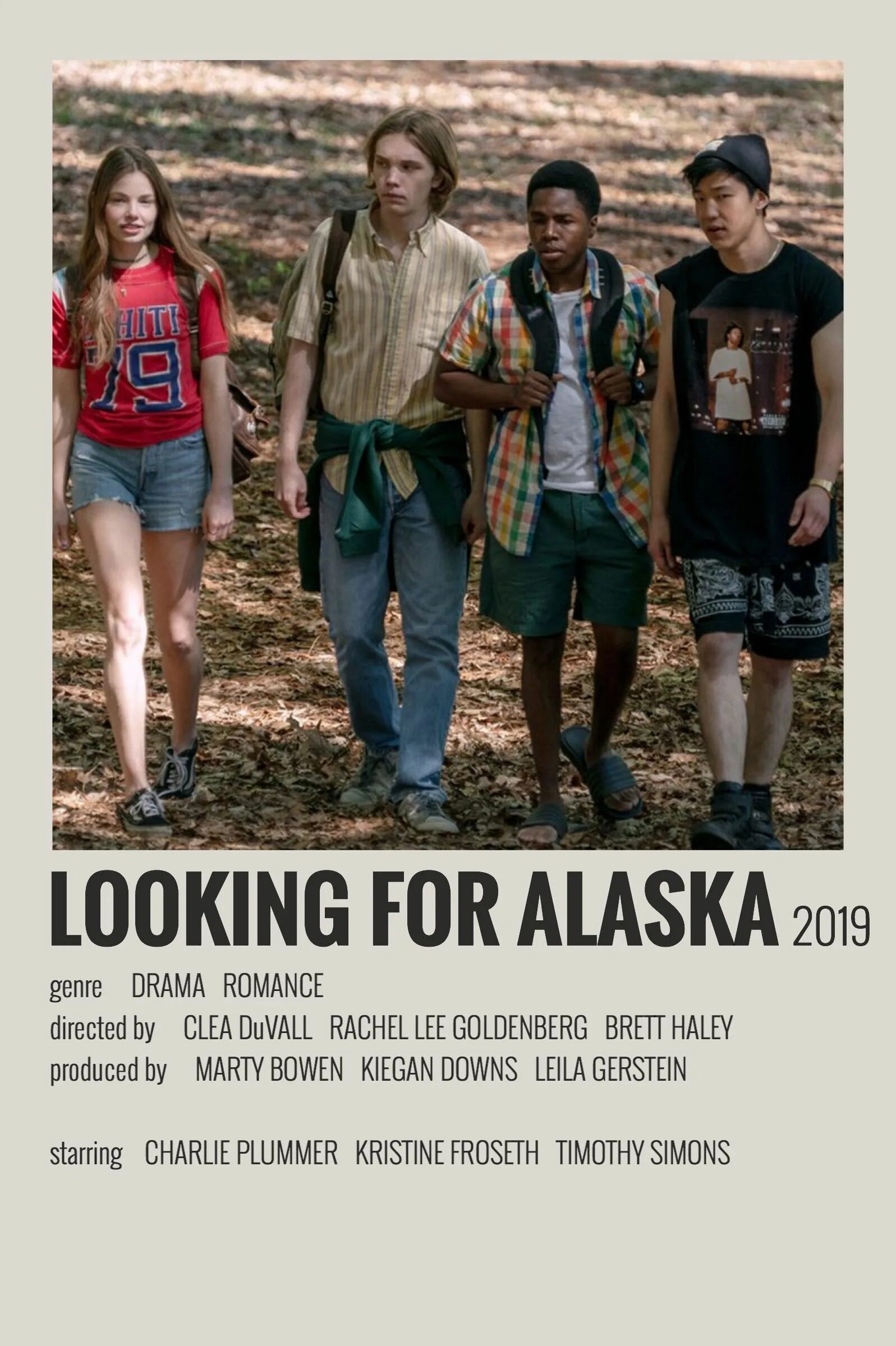 Найти аляску. Плакат looking for Alaska. Кристин Фросет в поисках Аляски. В поисках Аляски Аляска и Майлз.