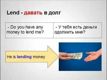 Займи мне денег как правильно