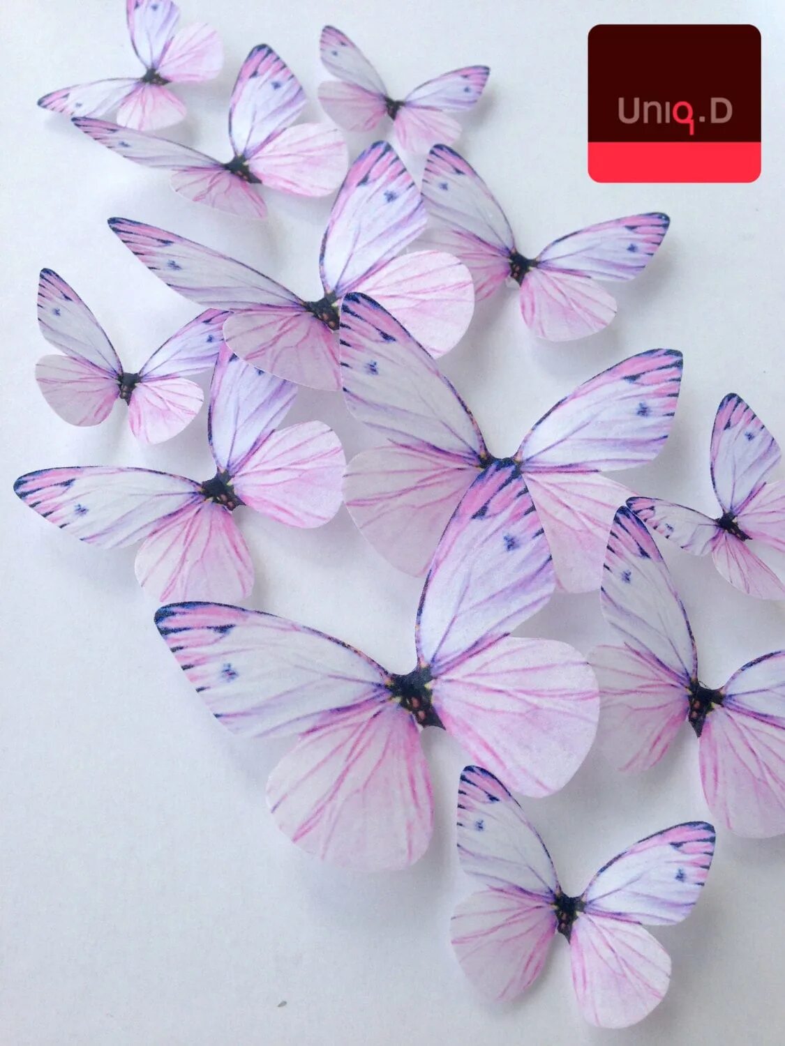 Розовые бабочки. Сиреневые бабочки. Бабочки из вафельной бумаги. Бабочка фиолетовая. Купить вафельных бабочек