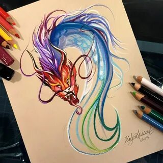 Эскиз красками