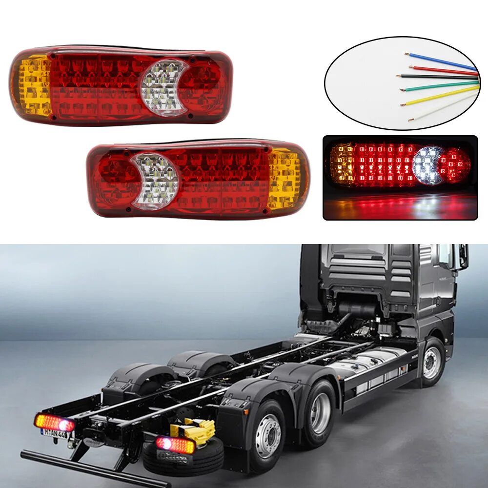 Фонари грузовика купить. Задние фонари тягач 24v DAF. 12v 24v led Truck Rear Lights Tail. Фонарь задний трал. Задние фонари тягач FAW.